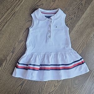 🇺🇸 Tommy Hilfiger Baby Girls Red, White and Blue Dress.
